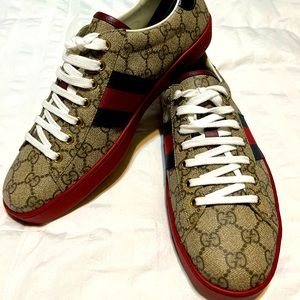 Mens Gucci Supreme Sneaker sz 9.5
